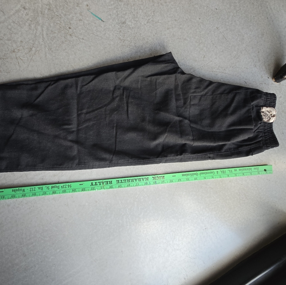 MODUS VIVENDI linen pants and top set black, sz M - Picture 10 of 15